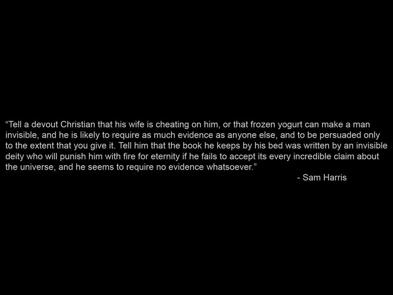 quote about faith and evidence
