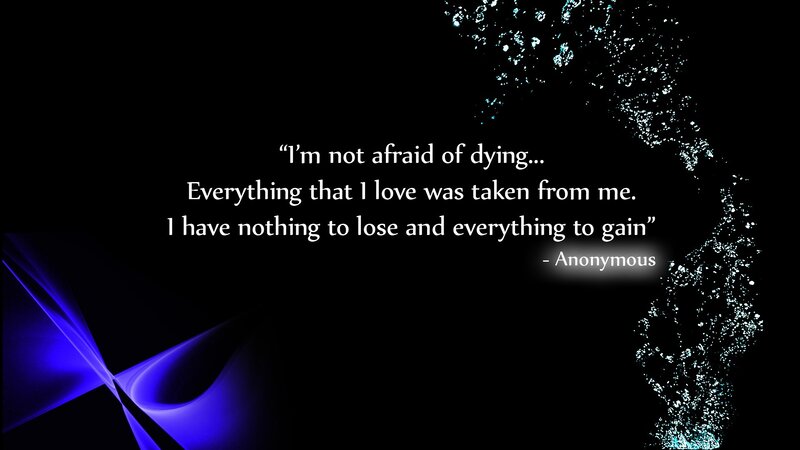 quote about fear of dying