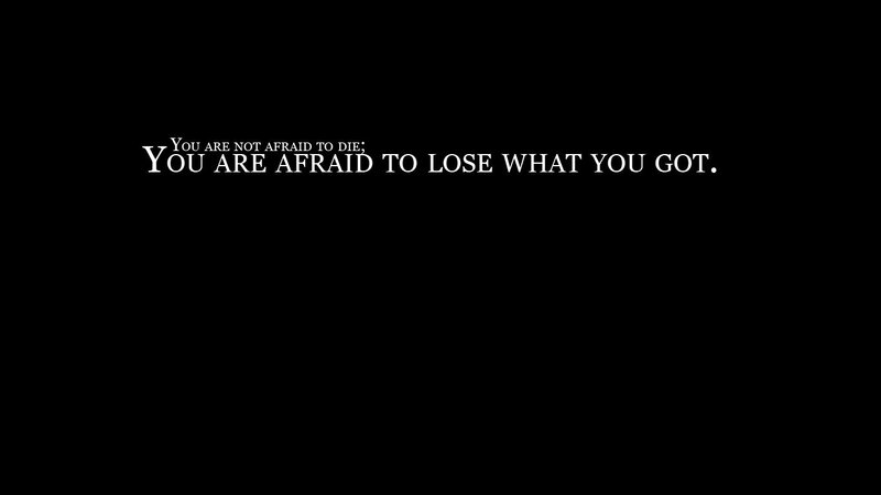 quote about fear of loss