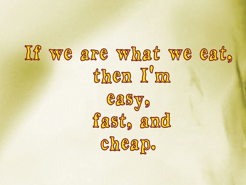 quote about food and identity