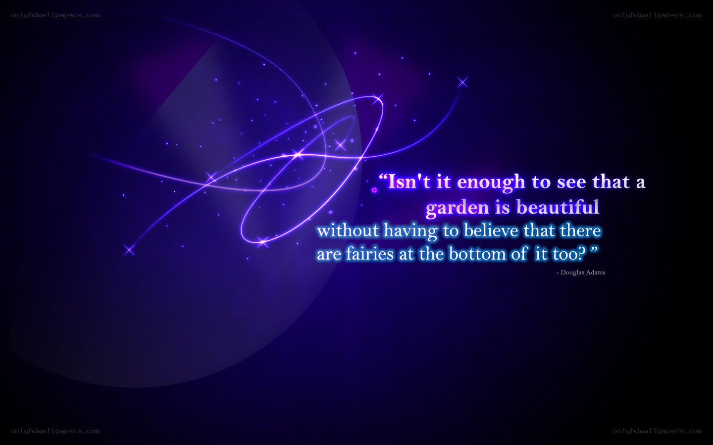 Quote about garden beauty