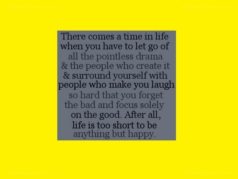 Quote about happiness and laughter