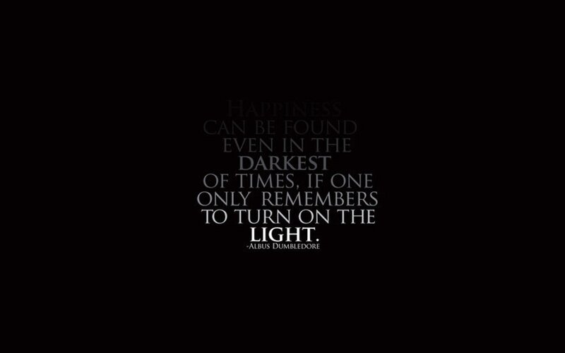 quote about happiness and light