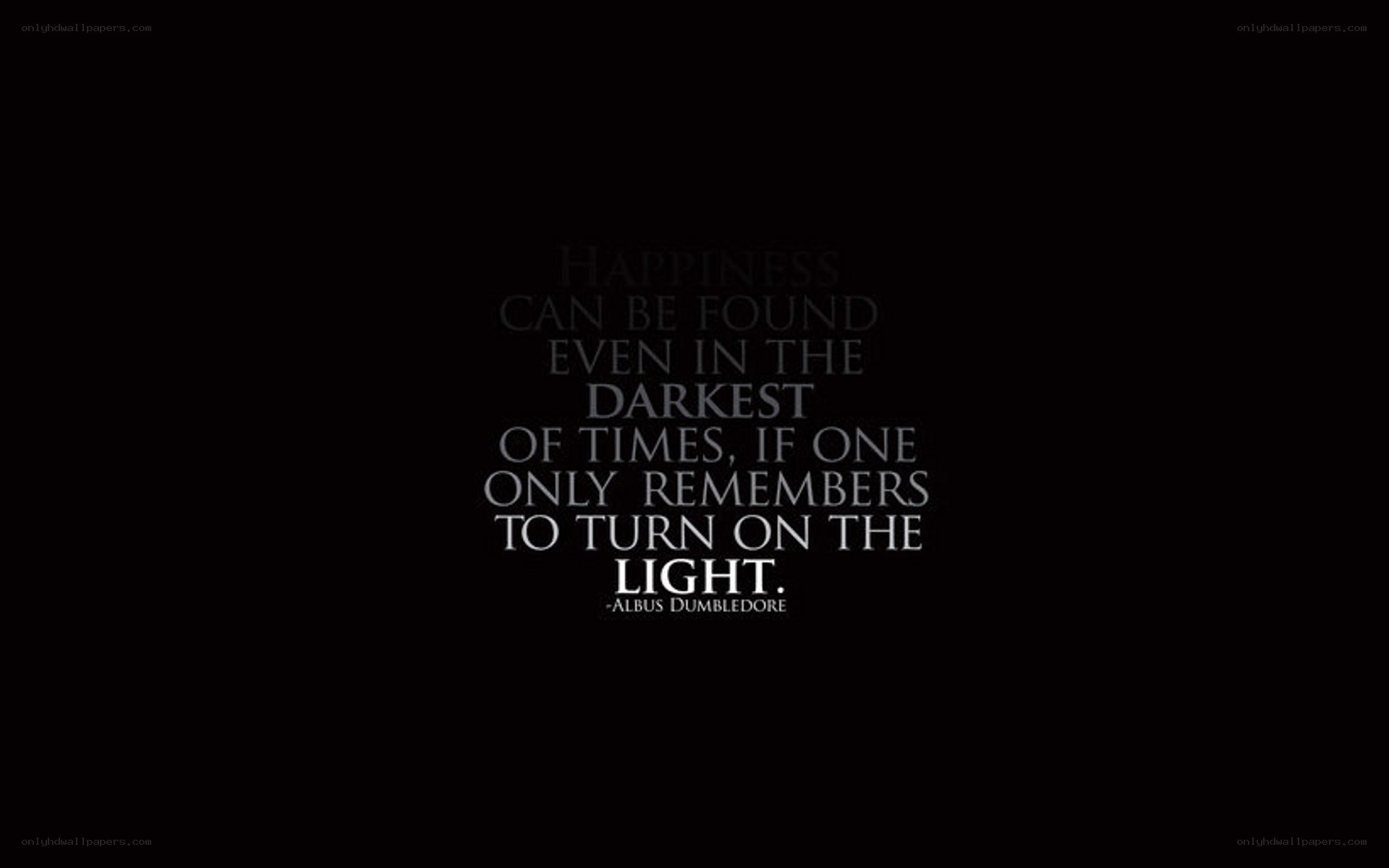 quote about happiness and light