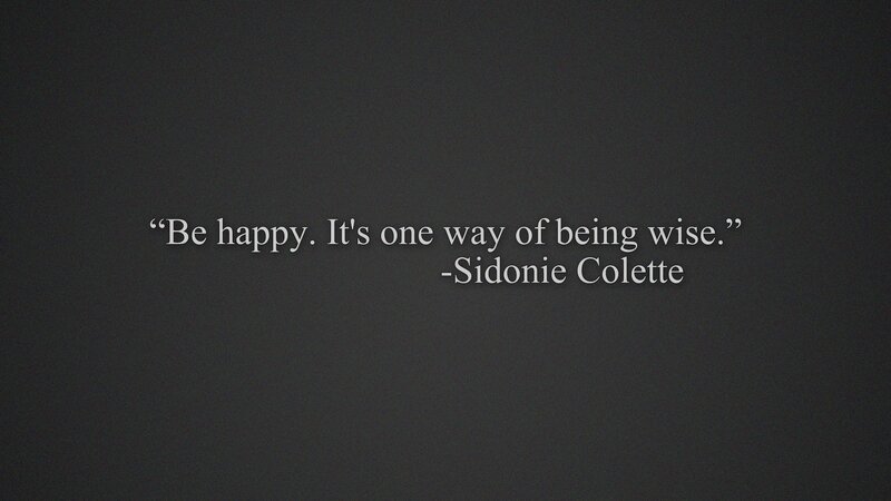 quote about happiness and wisdom