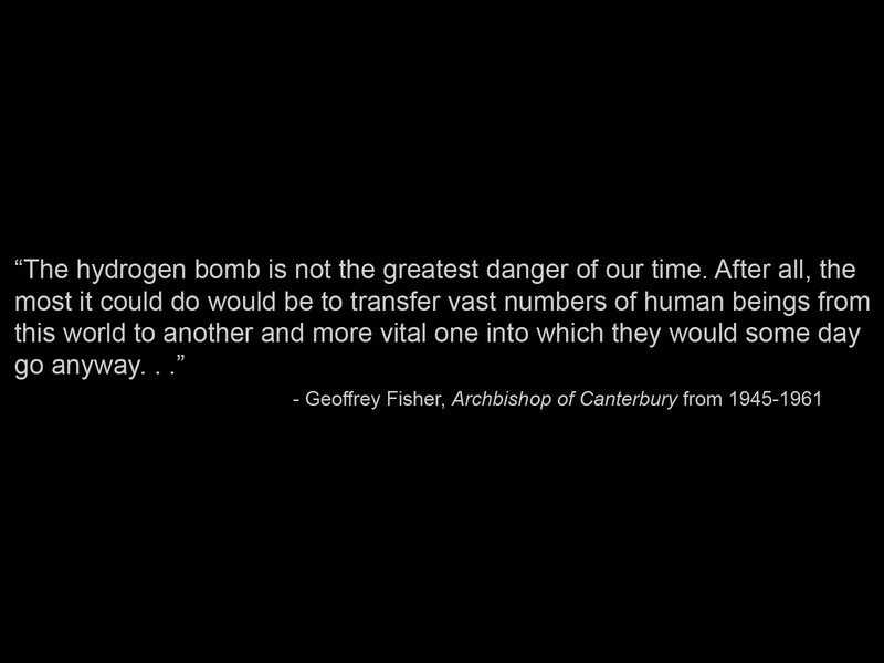 quote about hydrogen bomb