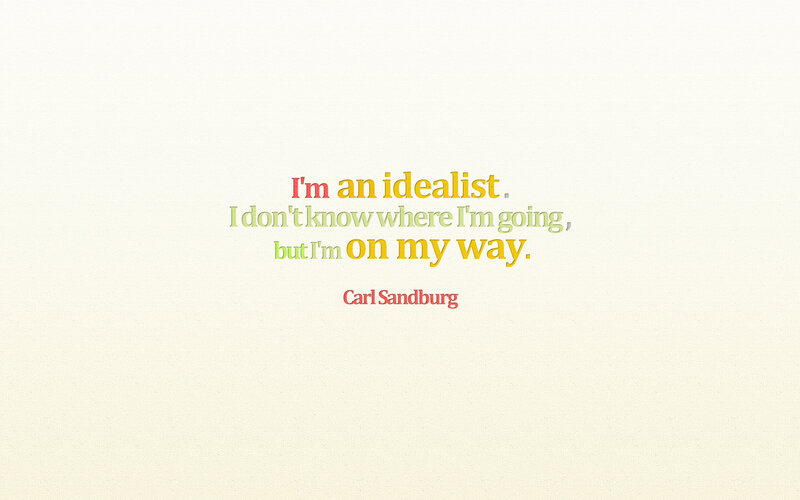quote about idealism