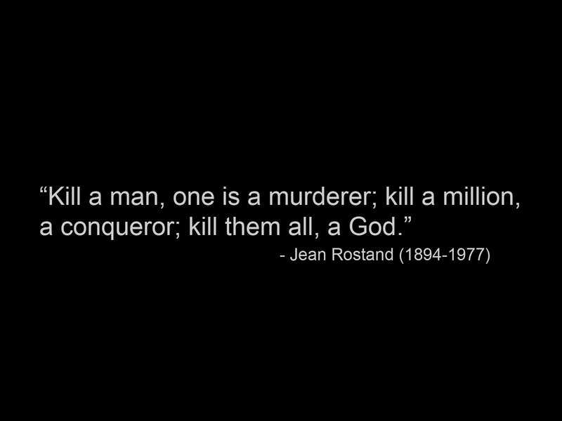 quote about killing