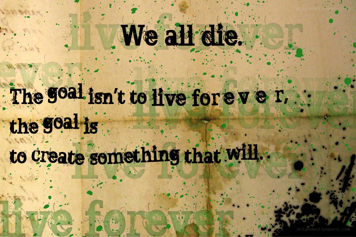 quote about legacy