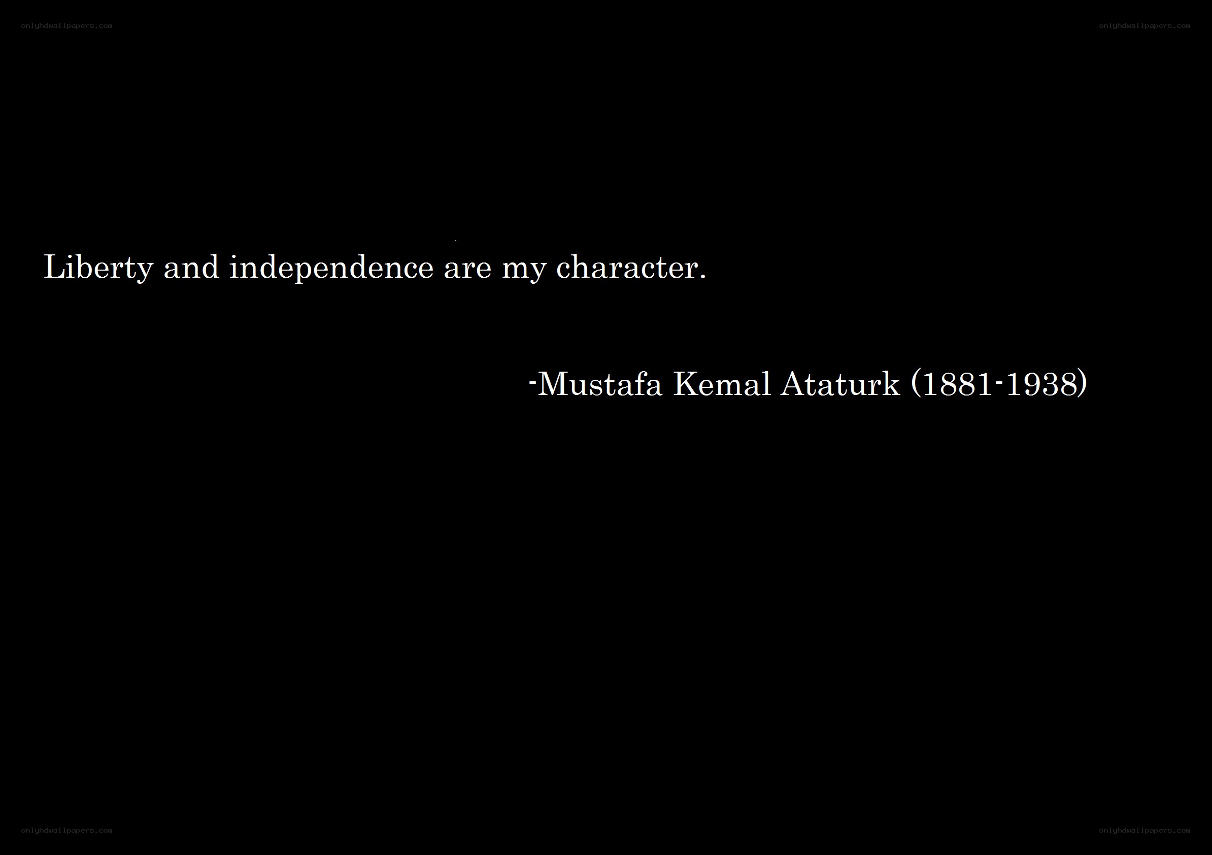 quote about liberty and independence