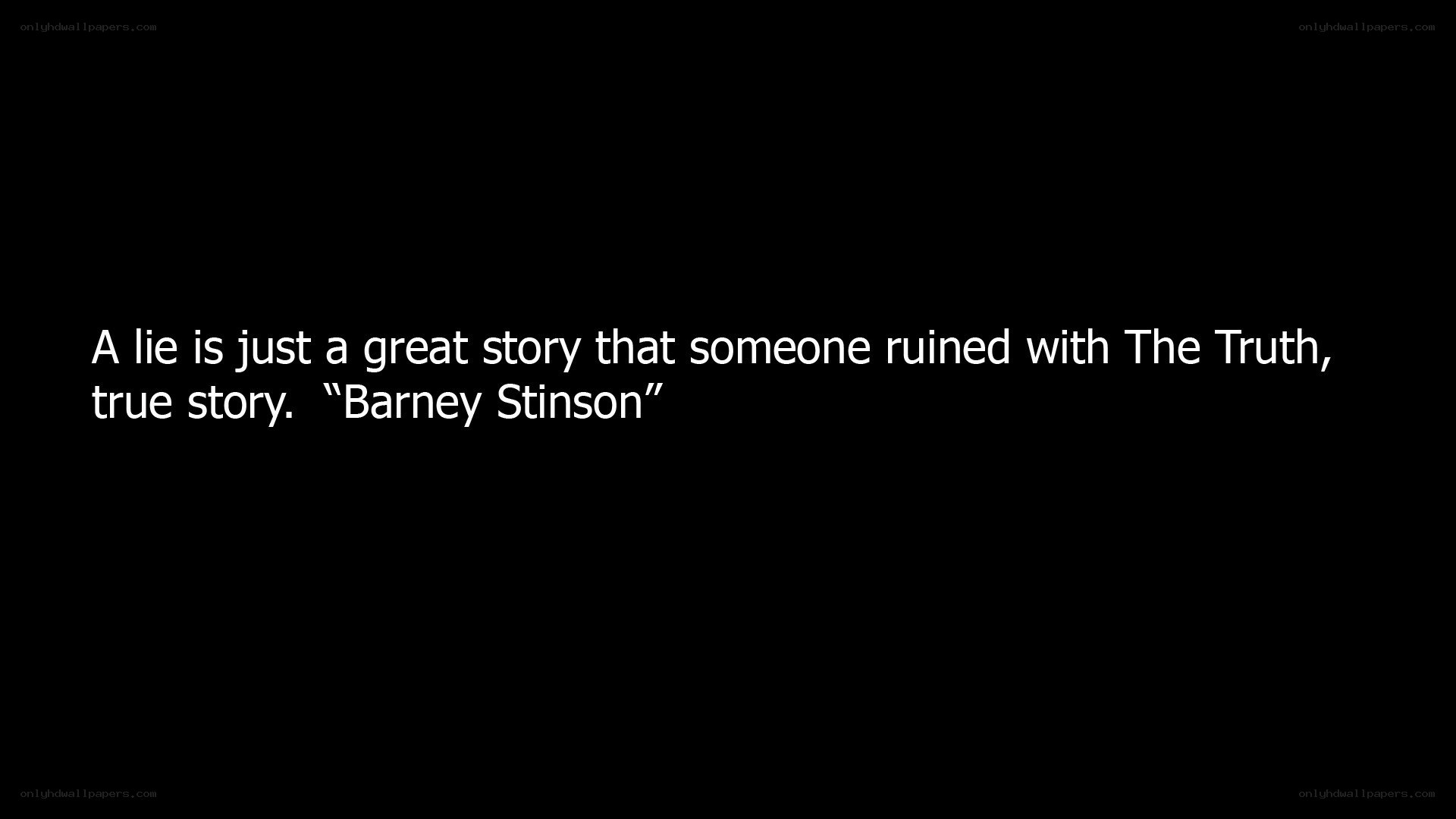 quote about lies and truth