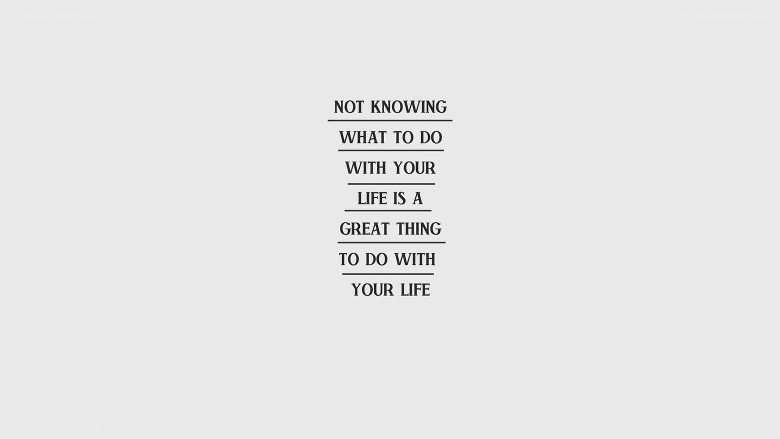 quote about life uncertainty