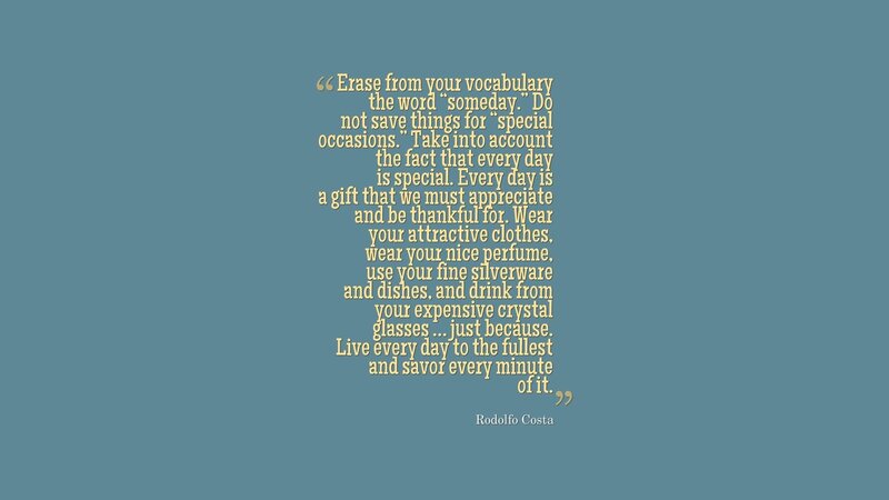 quote about living in the moment