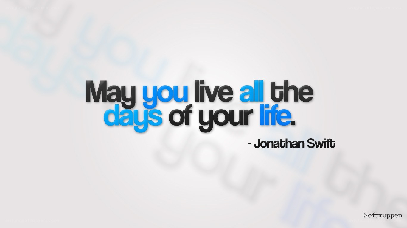 quote about living life