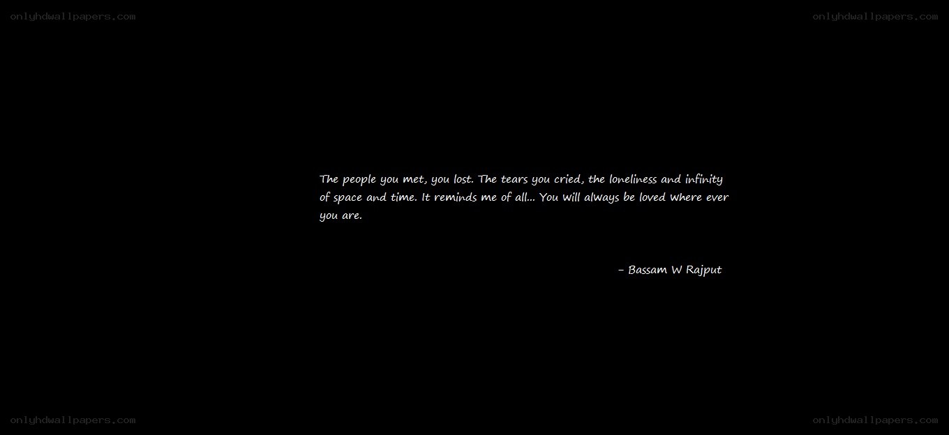 quote about loss and love