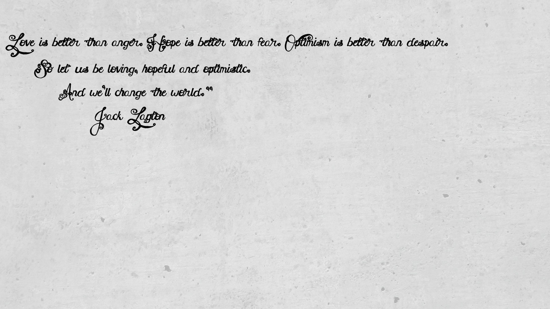 quote about love and hope