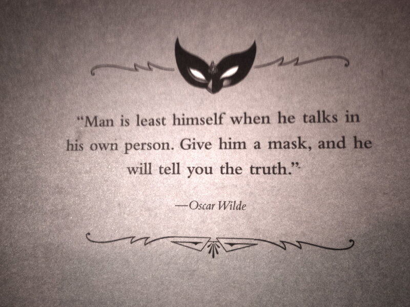 quote about masks and truth