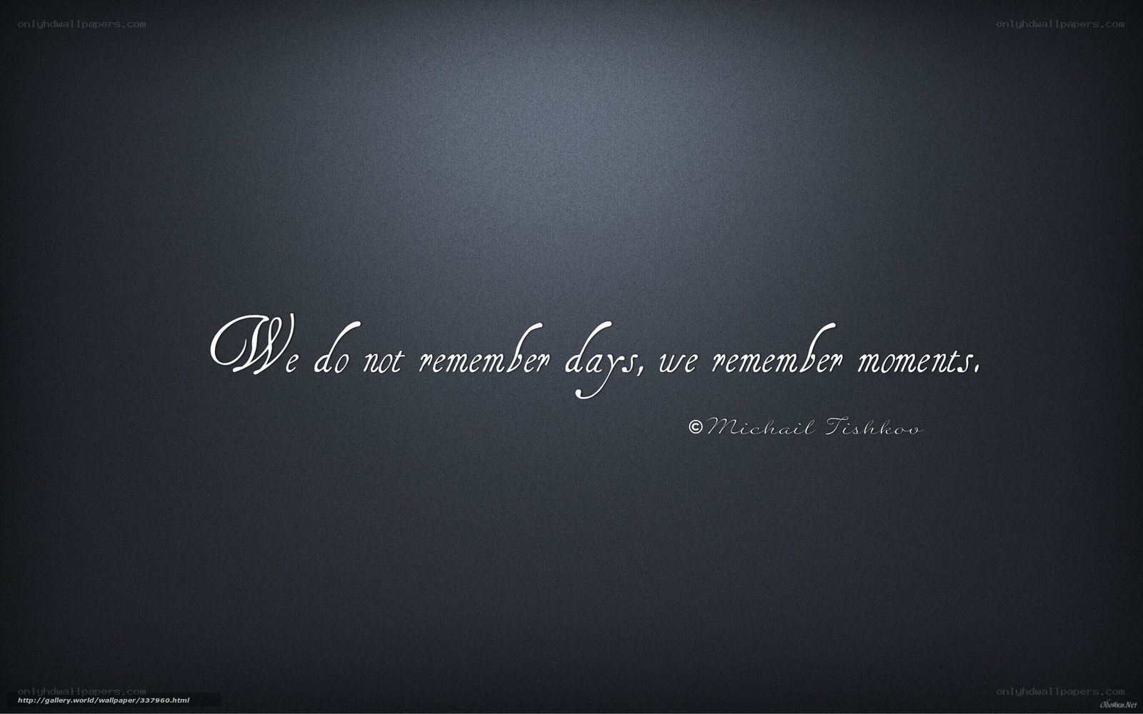 quote about moments