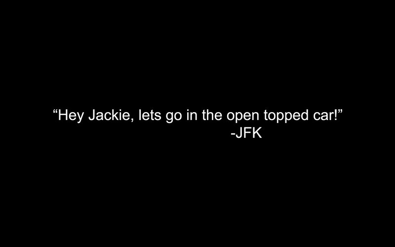 quote about open topped car
