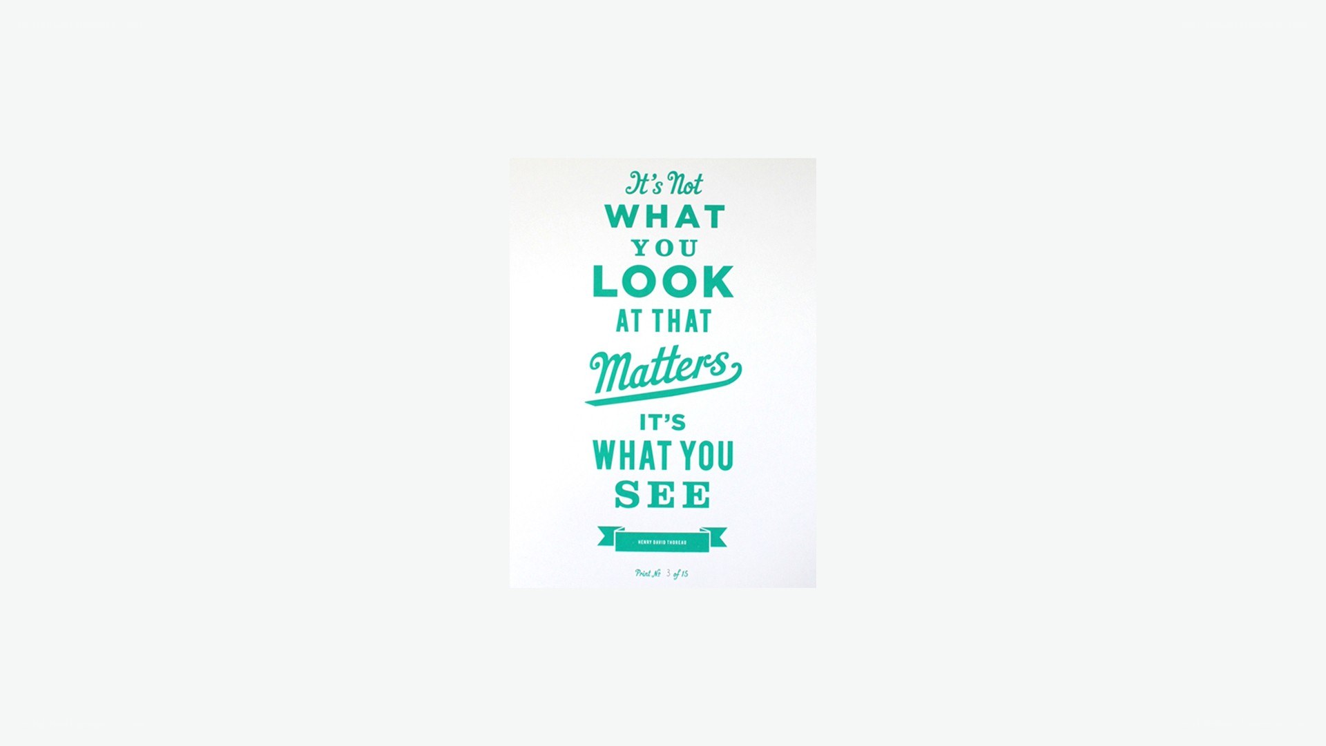 quote about perception