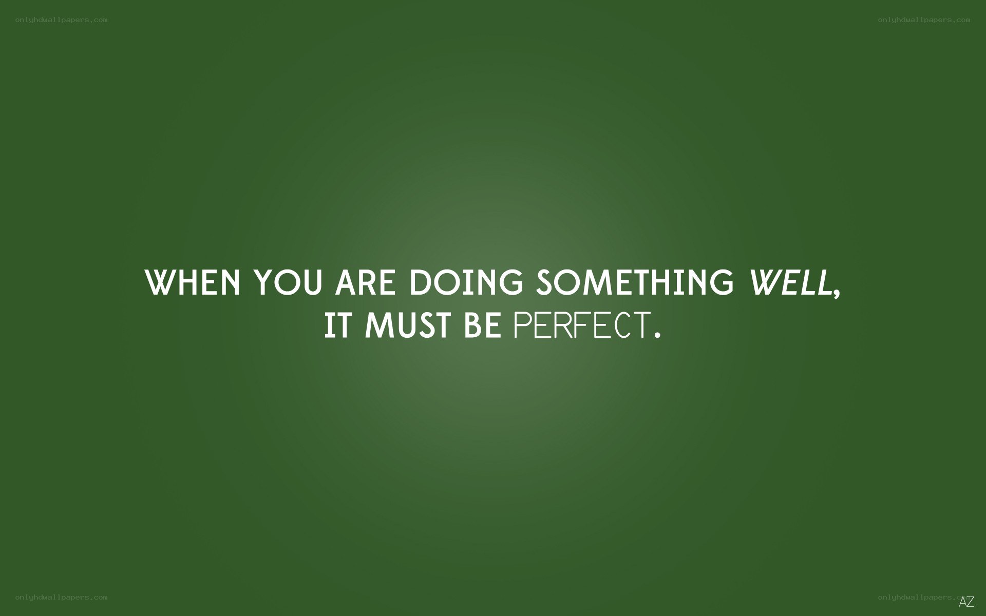 quote about perfection