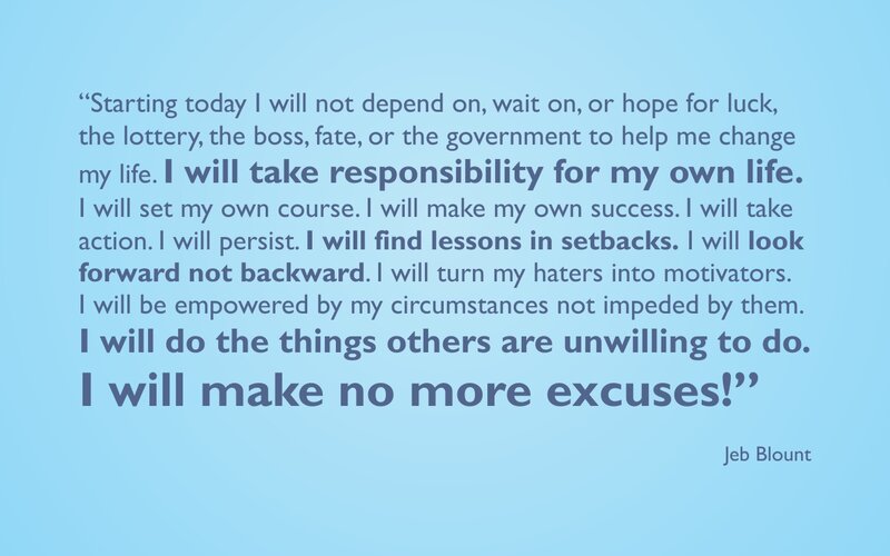 quote about personal responsibility
