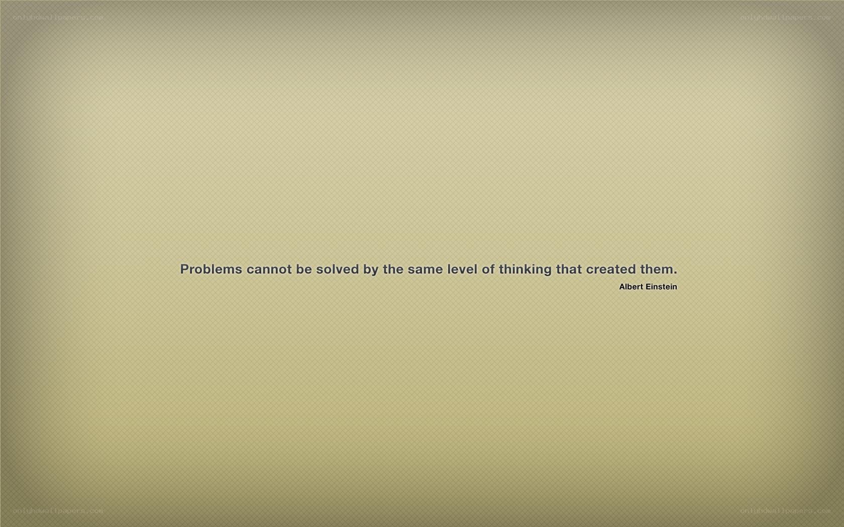 quote about problem solving