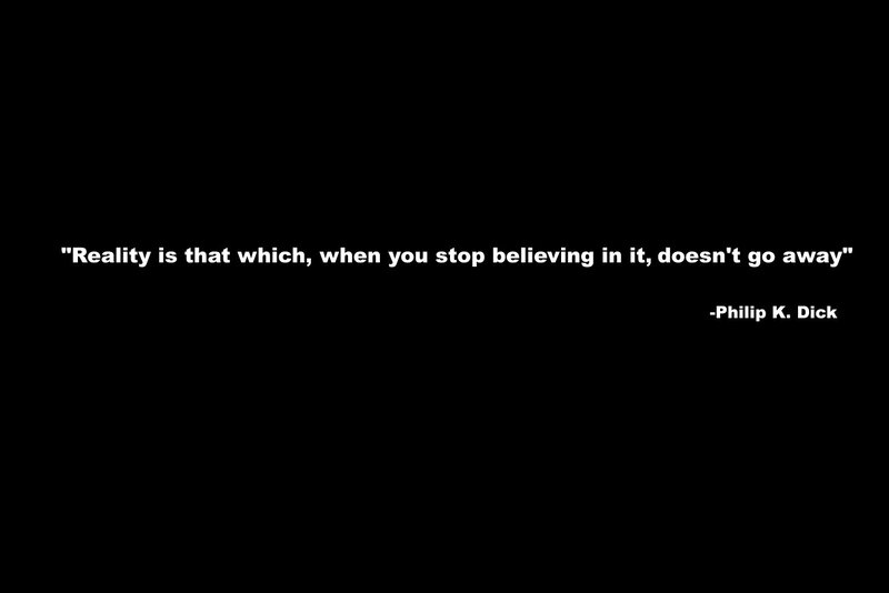 quote about reality