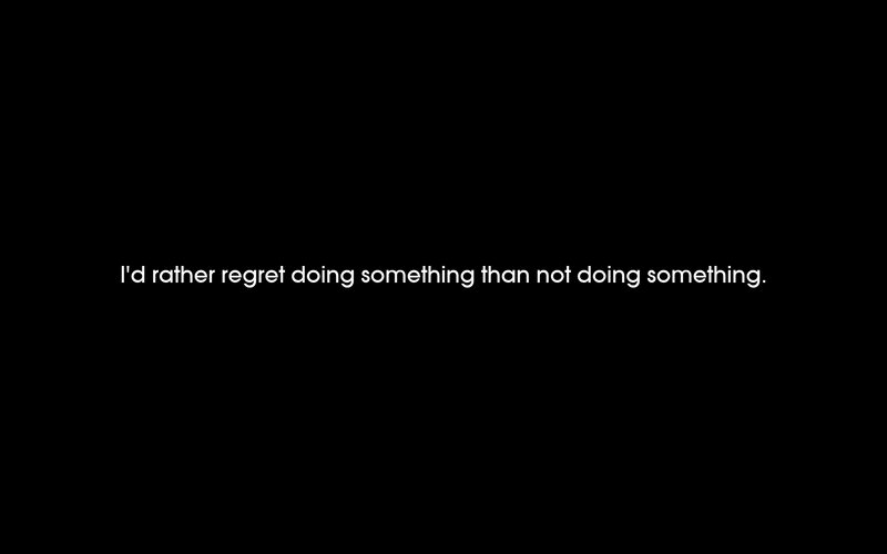 quote about regret