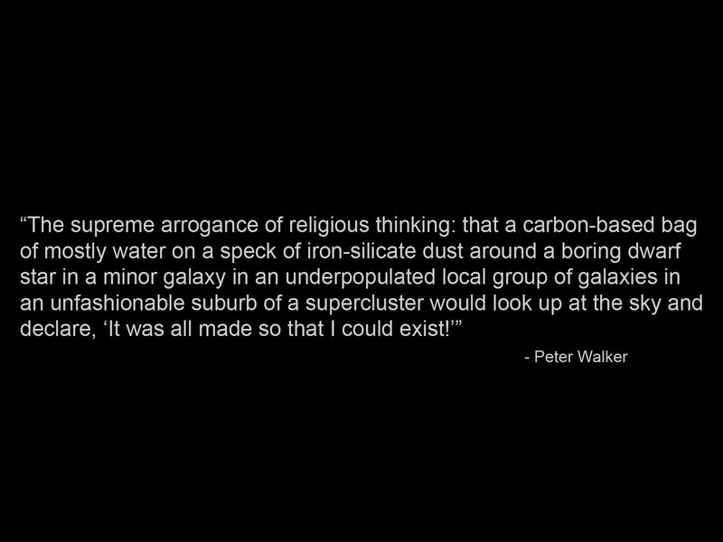 quote about religious arrogance