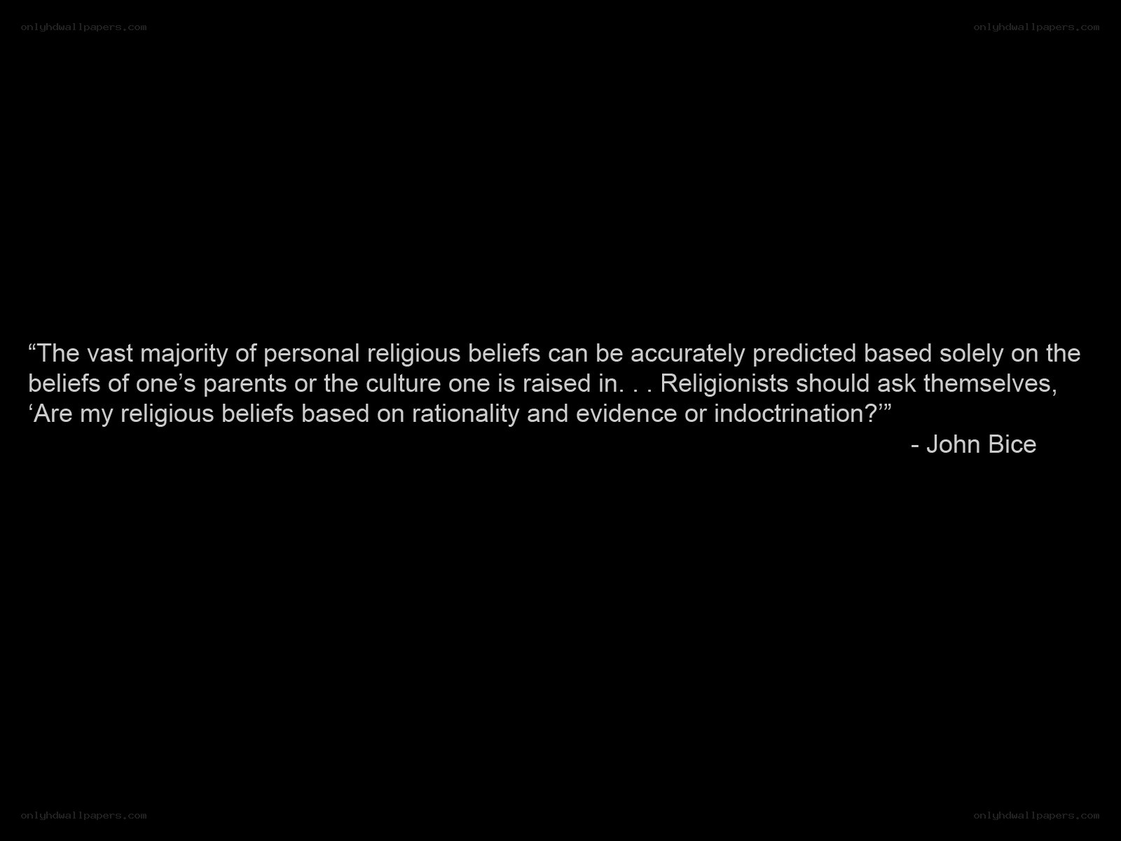 quote about religious beliefs