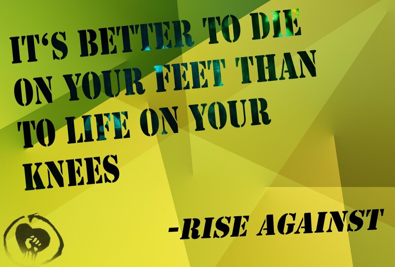 quote about rising against oppression