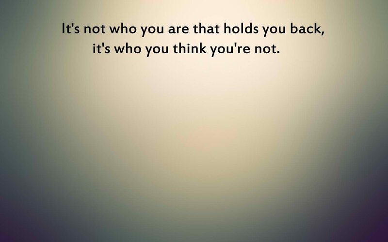 quote about self-perception
