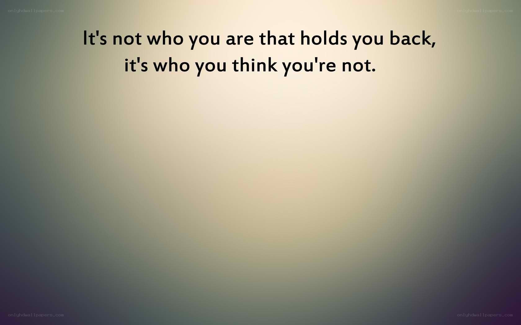 quote about self-perception