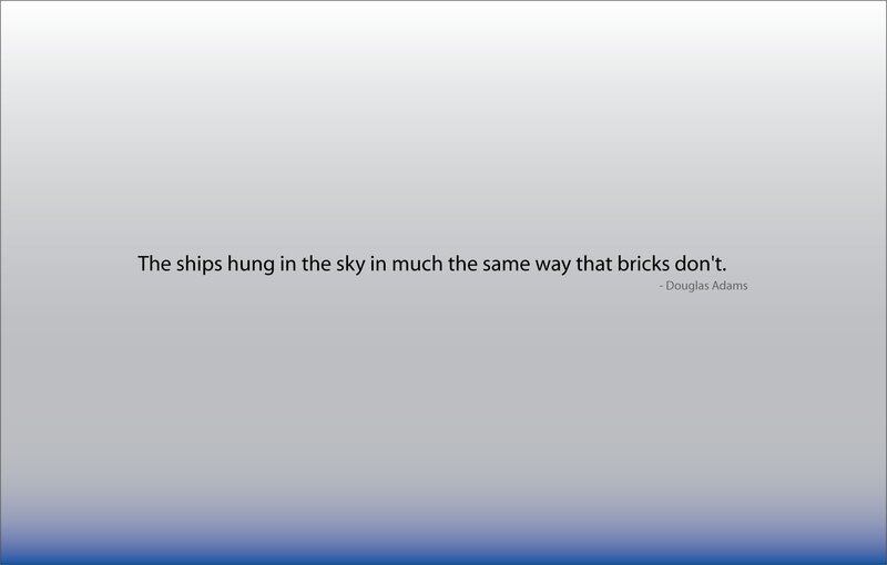 quote about ships and bricks