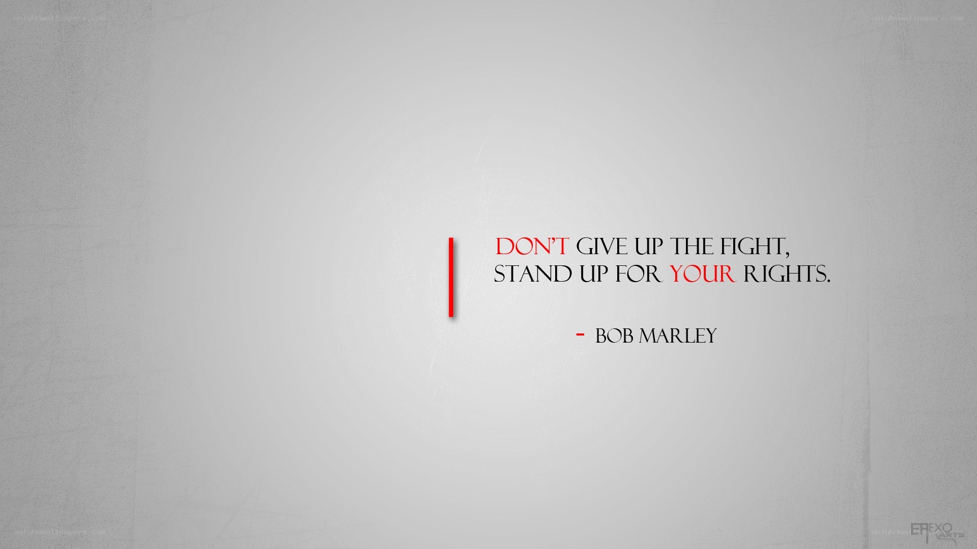 quote about standing up for rights