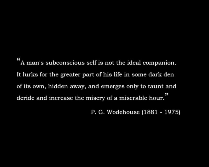 quote about subconscious self
