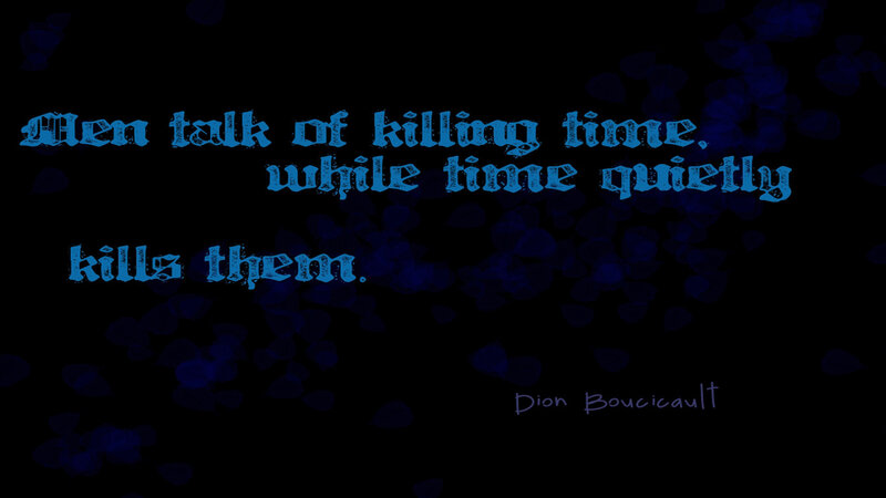 quote about time and mortality