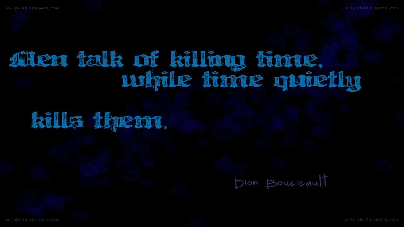 quote about time and mortality