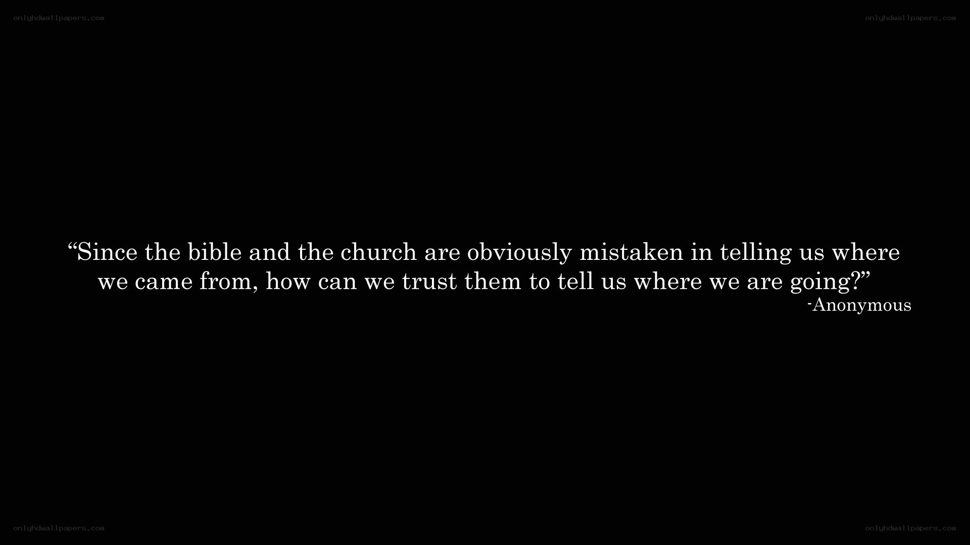 quote about trust in religion