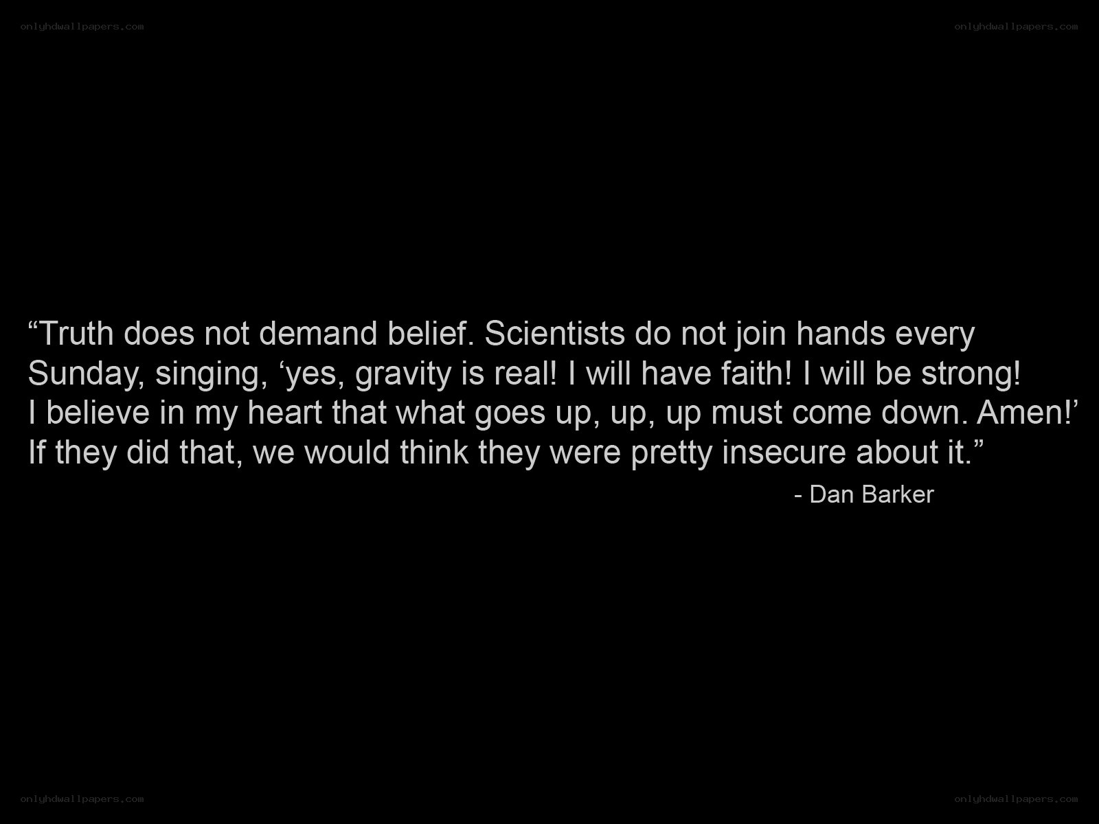 quote about truth and belief