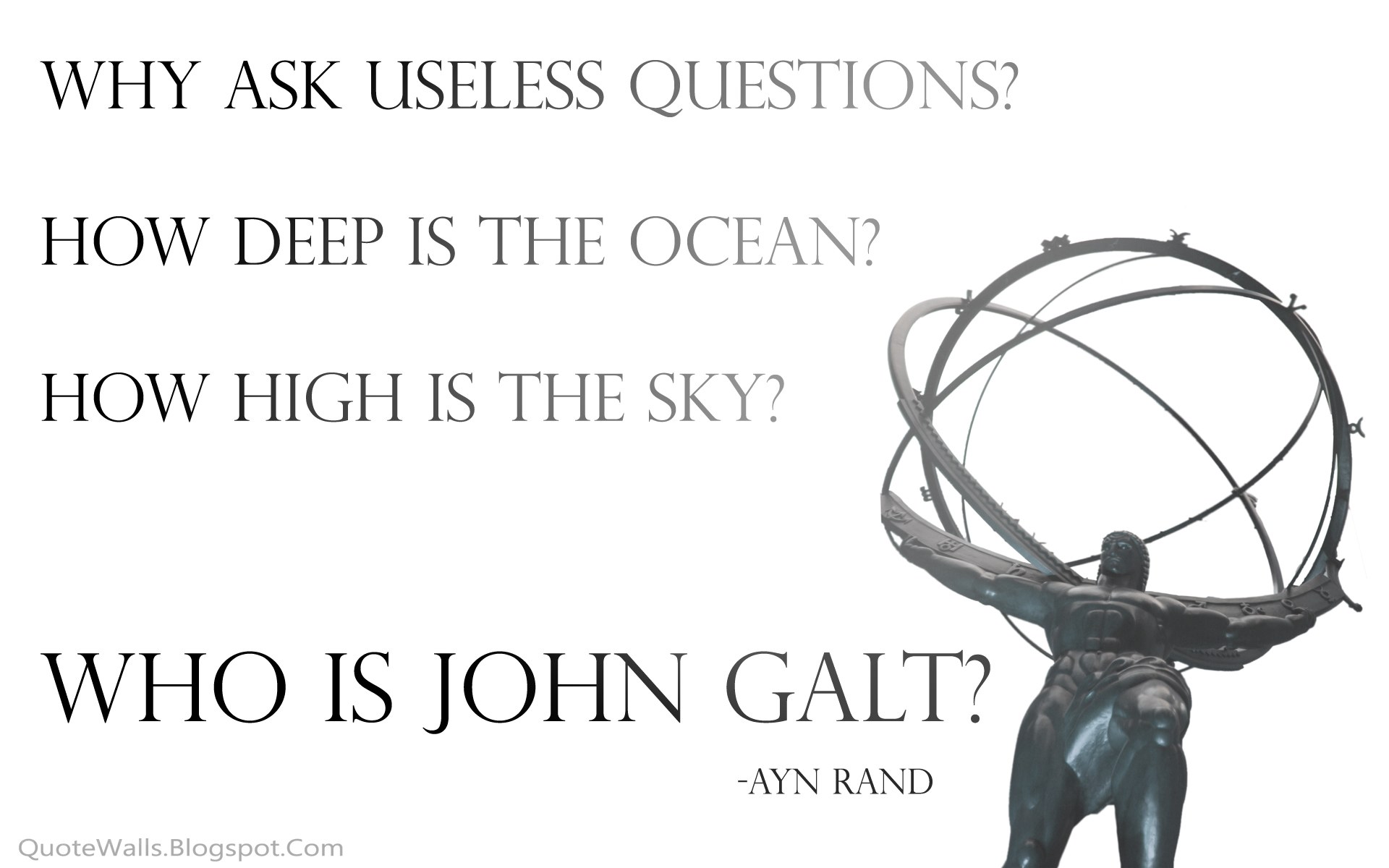 quote about useless questions