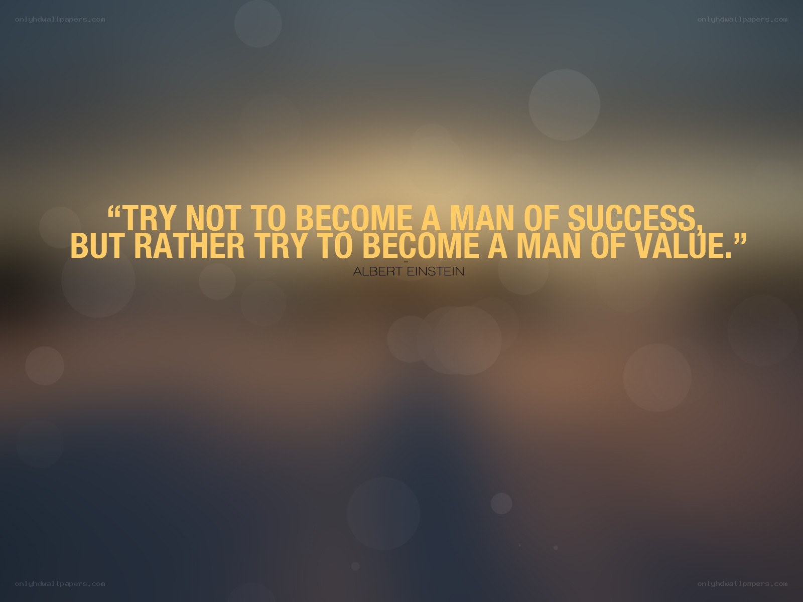 quote about value over success