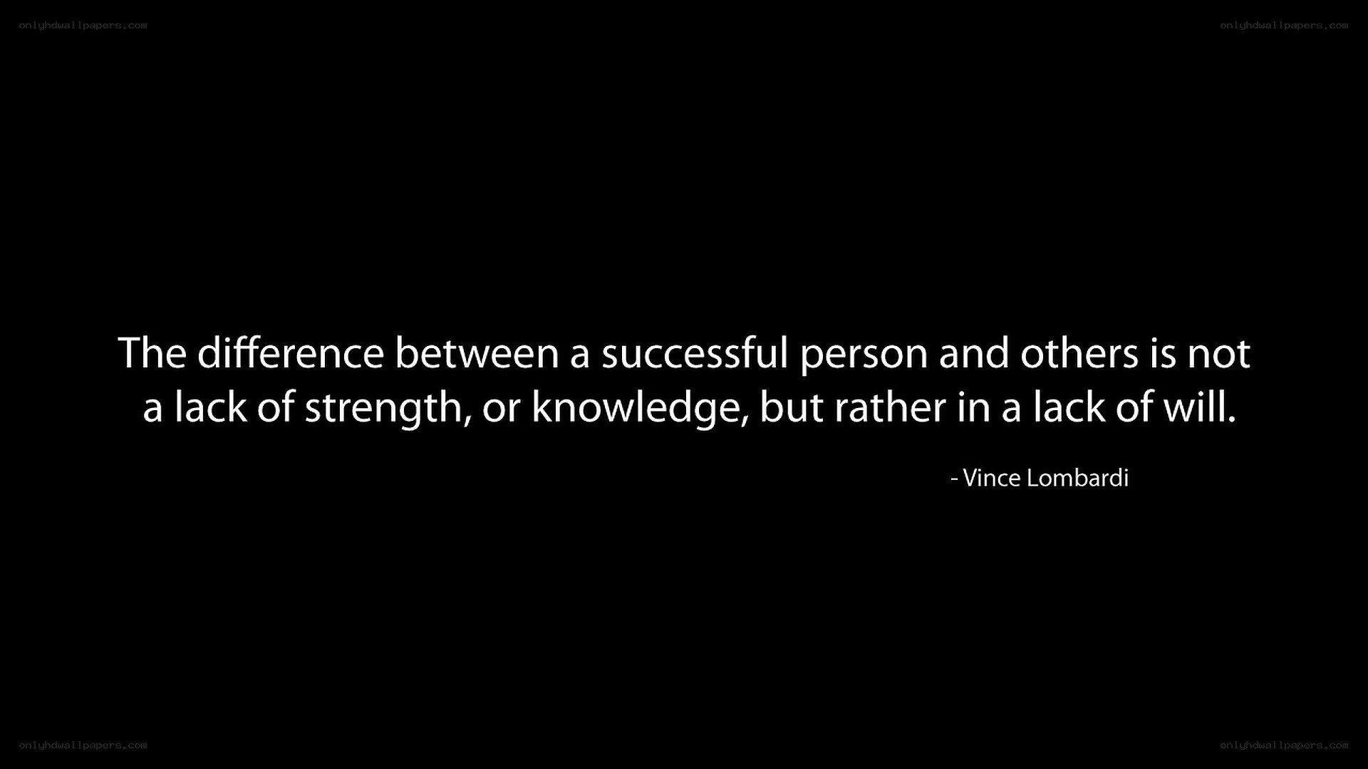 quote about will and success