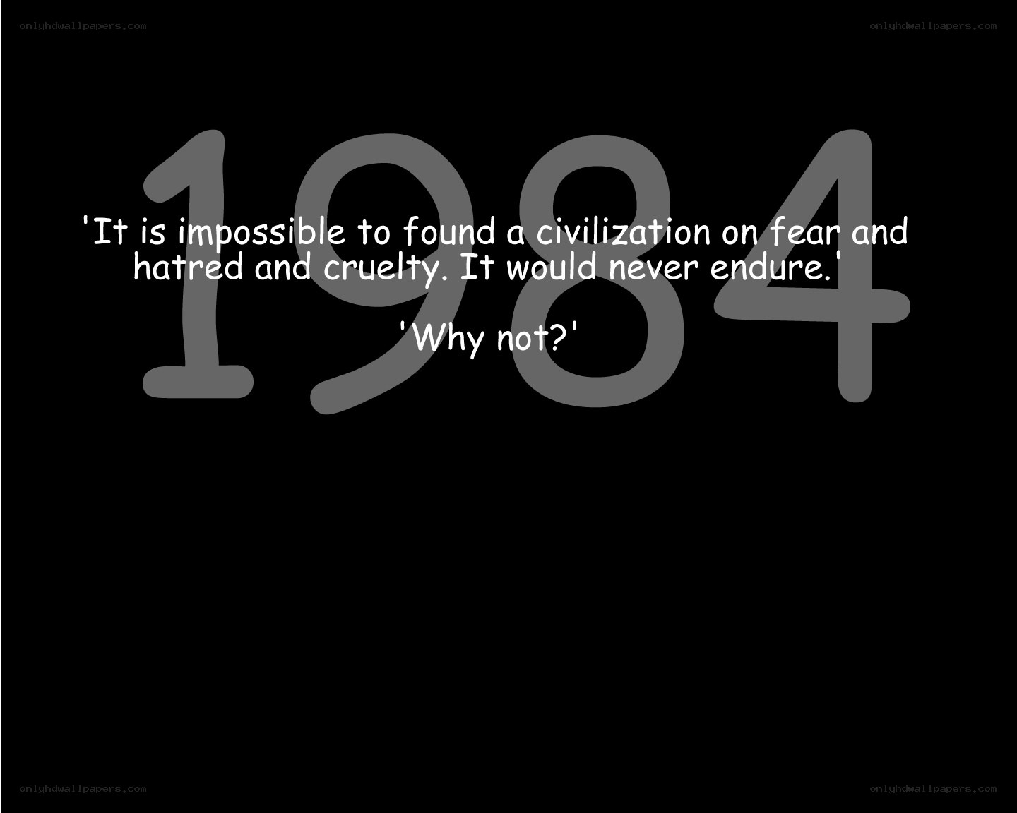 quote from 1984