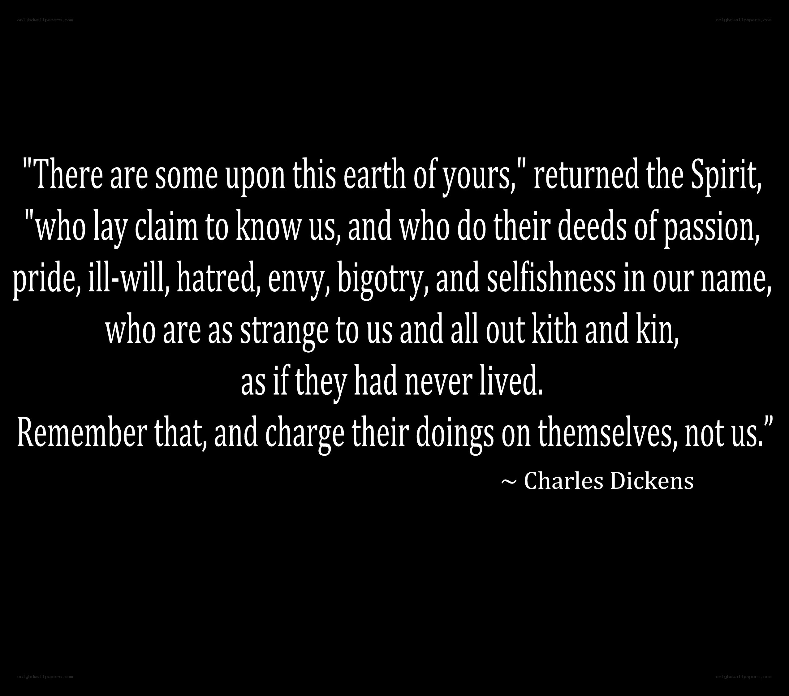 quote from charles dickens
