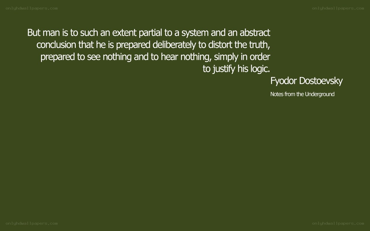 quote from dostoevsky