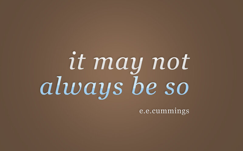 quote from e.e. cummings