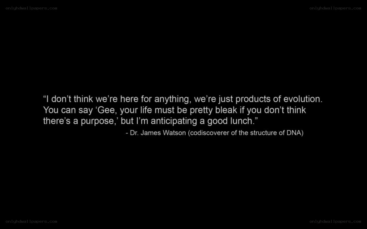 quote from james watson