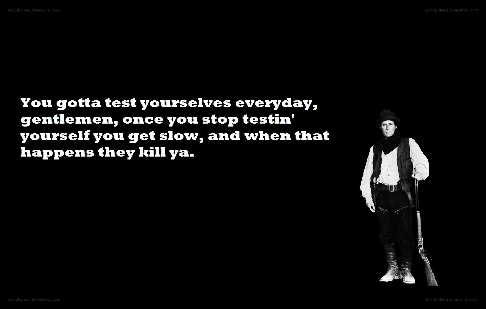 quote from the man with no name